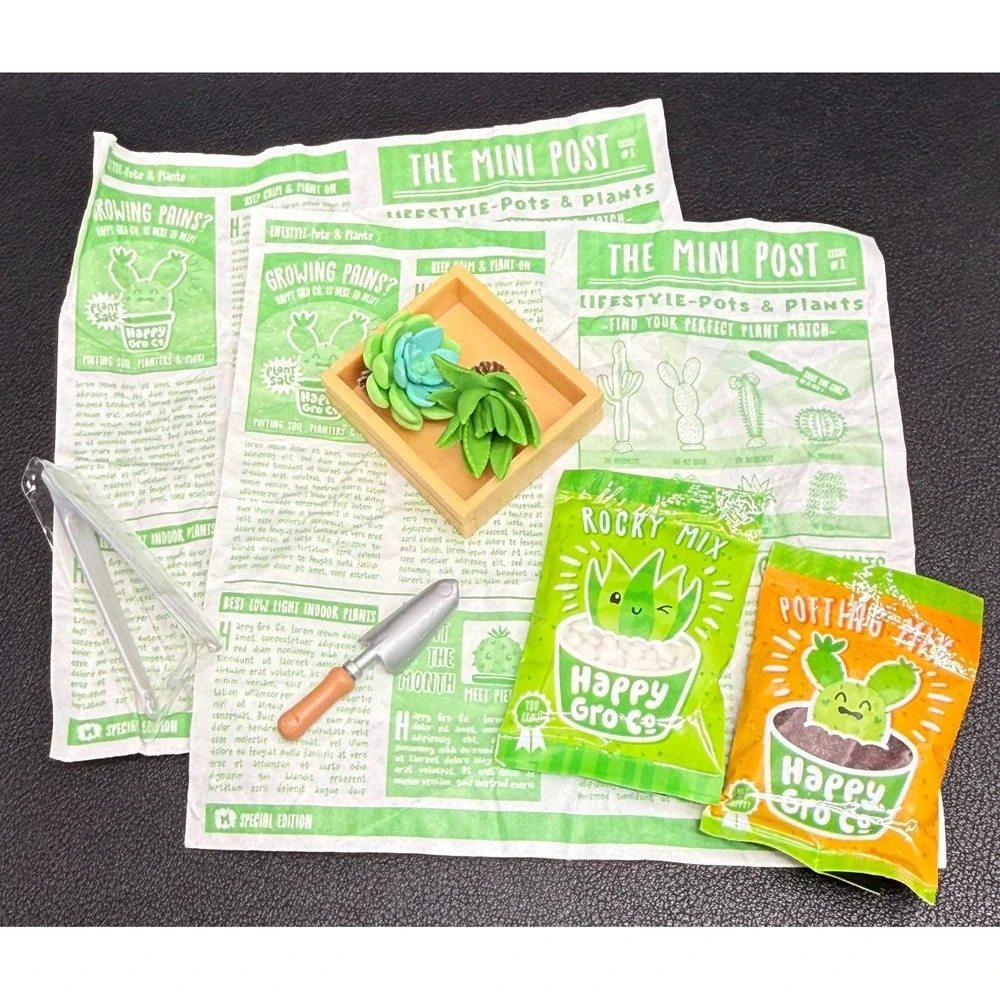 MGA Mini-Verse Make It Mini *Lifestyle Series 1 * Succulent Crate